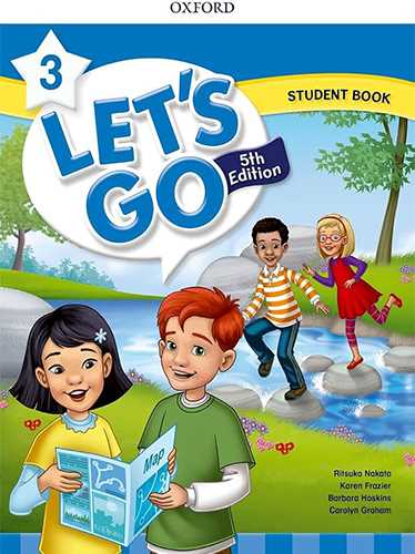 کتاب Lets Go 3 Student with Workbook Digest Size with CD