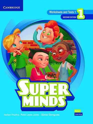 کتاب Super Minds 1 Worksheets and Test Second Edition