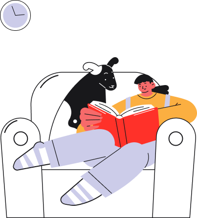 مبل و دختر نشسته